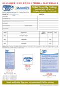 Order form