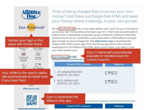 newly upgraded feature atm brochure creator